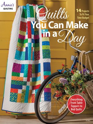 cover image of Quilts You Can Make In a Day